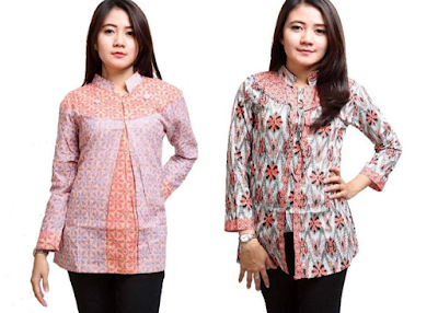 baju batik seragam kerja