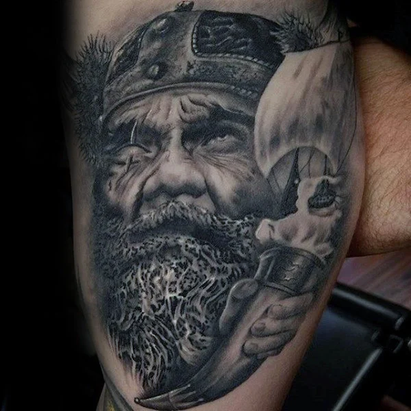 tatuaje de Odin