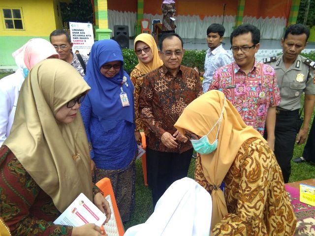 Kampanye Imunisasi Measles dan Rubella di SPMN 1 Batang Anai