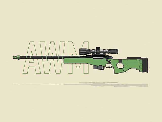 Pubg Gun-AWM Sniper