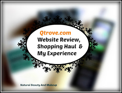 Qtrove.com- Website Review , Shopping Haul & Discount coupon