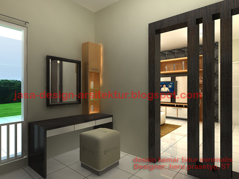 Kontraktor Interior Surabaya Sidoarjo  design kamar minimalis 