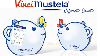 Logo Gioca e vinci gratis 31 cofanetti Orsetto Mustela