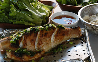 Cá Nướng Da Giòn (Crispy Skin Roasted Fish)