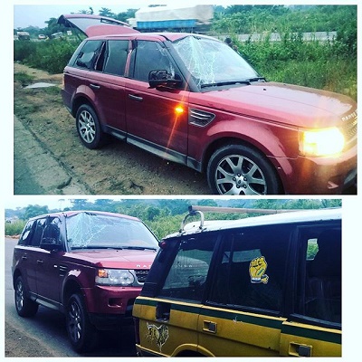 Photo: P-Square Survives Auto Accident