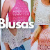 👚 15 blusas de encaje a crochet con tutoriales gratis