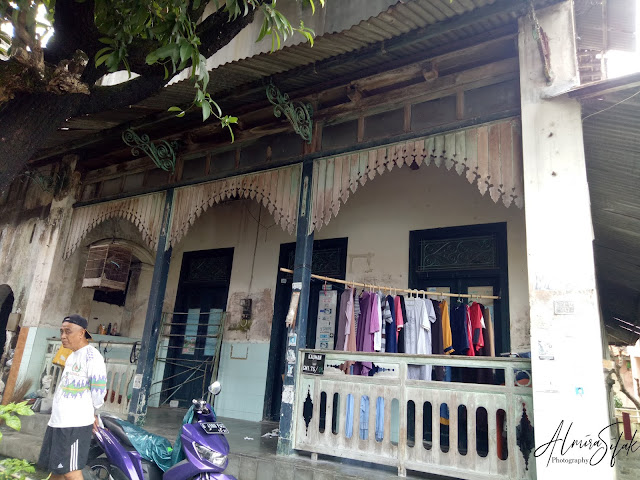 Rumah yang diyakini menjadi rumah kos Amien Rais_Almira Sifak