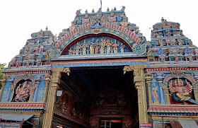 ancient sculptures in Tiru-alavai in Madurai Tamil Nadu