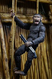 NECA - Dawn of the Planet of the Apes - Series 2 - Koba - Caesar - Luca figures