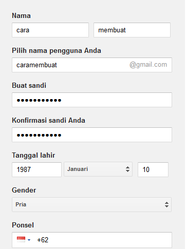 Cara daftar buat akun baru email gmail, yahoo dan facebook