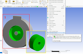 how to choose correct faces in mesh Ansys Workbench