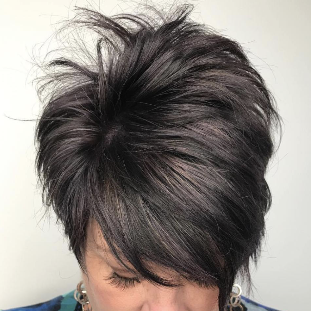 short haircuts for over 50 year old woman 2023