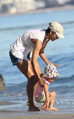 Halle Berry with her daughter Nahla,Entertainment