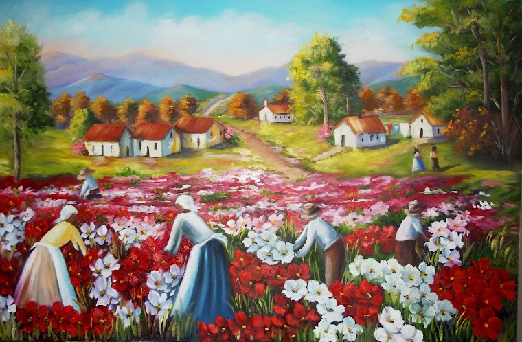 Fotos De Pinturas Em Telas De Flores - pintura em telas flores Baidu