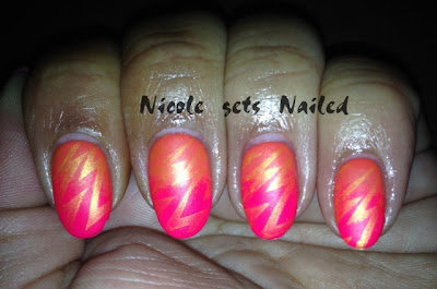 Neon Orange and Pink Gradient