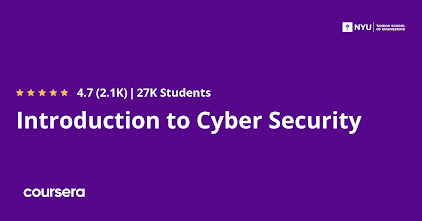 Free Coursera Course to learn CyberSecurity