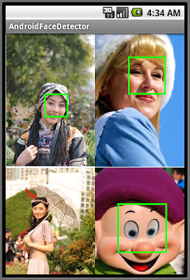 Android FaceDetector