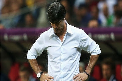 Joachim Löw, immediately after the second semifinal of the European Championship Italy-Germany