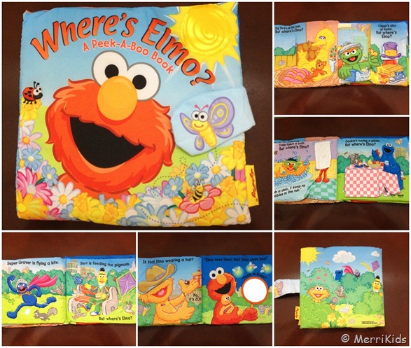 Peek a book elmo