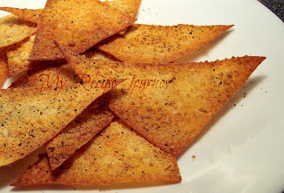 Garlic Parmesan Wonton Crackers