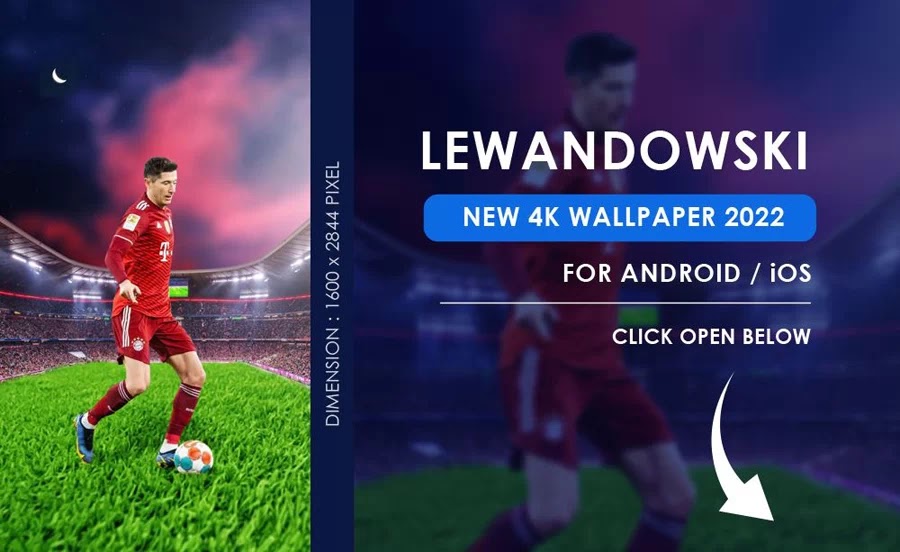 Robert Lewandowski 4K Wallpaper 2022 FC Bayern Munich Robert Lewandowski Wallpaper for Android and iOS