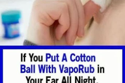 Did You Know That VapoRub Is The Cure For This Condition???
