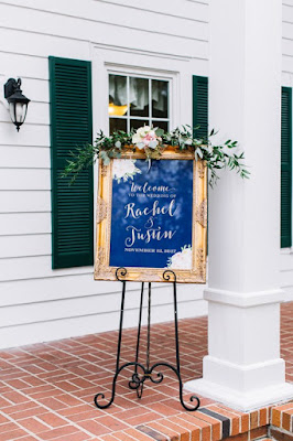 welcome wedding sign