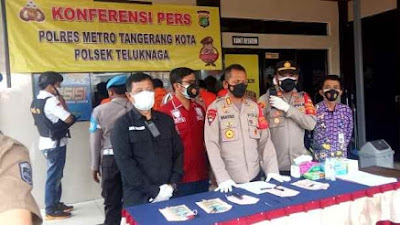 Reskrim Polsek Teluknaga Berhasil Menangkap 4 Orang Ranmor Asal Karawang...