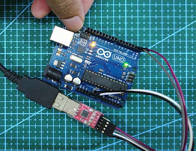 directly upload a sketch to Arduino UNO using USB to TTL Module