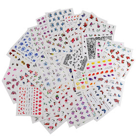 Nail decals make a great item for your glamour party goody bag