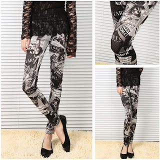  Punk Skinny Pants - Ethereallyme Fashion Online