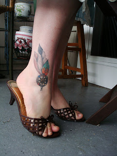 Cool Ankle Tattoos for Girls