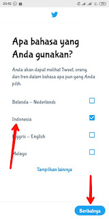Cara mendaftar akun Twitter