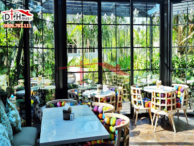 Những mẫu thi công thiết kế cafe sân vườn đẹp mắt nhất