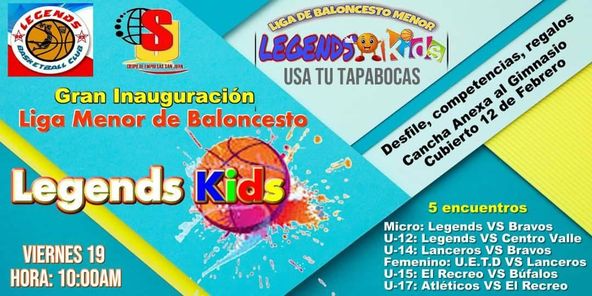 APURE: La Organización Deportiva Legends Basketball Club lanza un Nuevo Programa a su estructura.