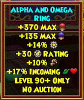 Wizard101 Aquila Best Ring Gladiator Drop