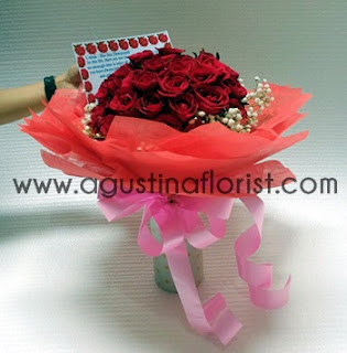 jual-bunga-valentine-buket-mawar-merah-gresik