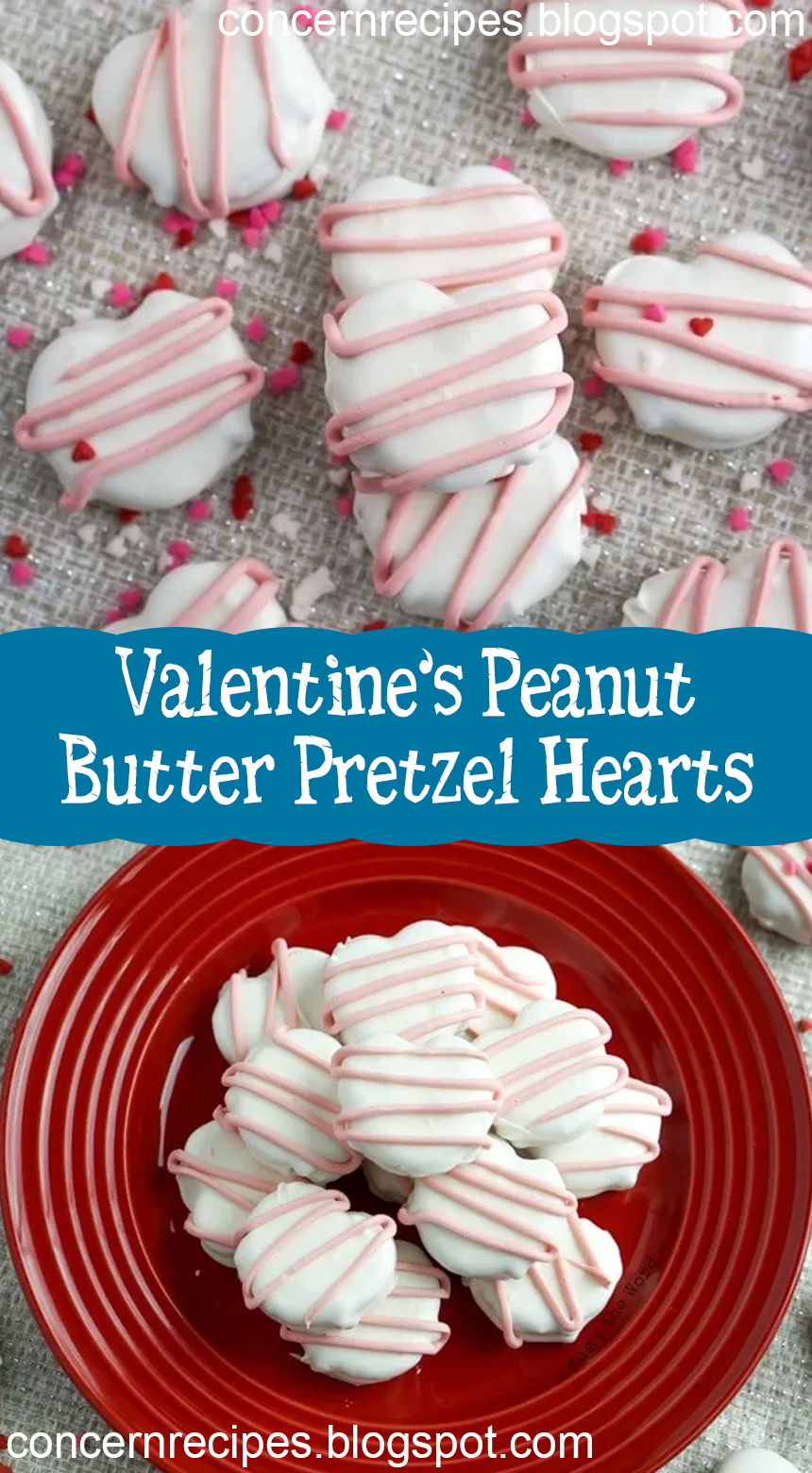 Peanut Butter Pretzel Hearts