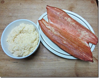 Smoked salmon and lemon risotto