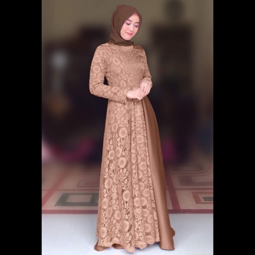 Gamis pesta Mewah