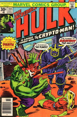 Incredible Hulk #205, Crypto-Man