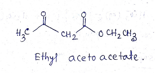 structure of ethyl acetoacetate