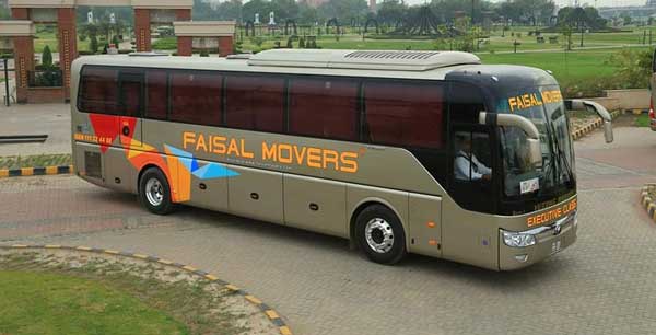 Faisal Movers Bus Service Karachi