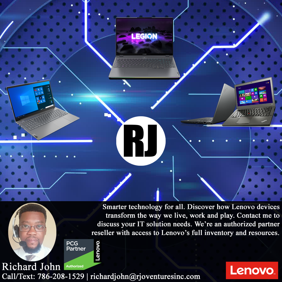 Lenovo Reseller Partner - RJO Ventures Inc