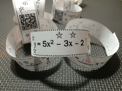 Solving Quadratic Equations Chain Activity