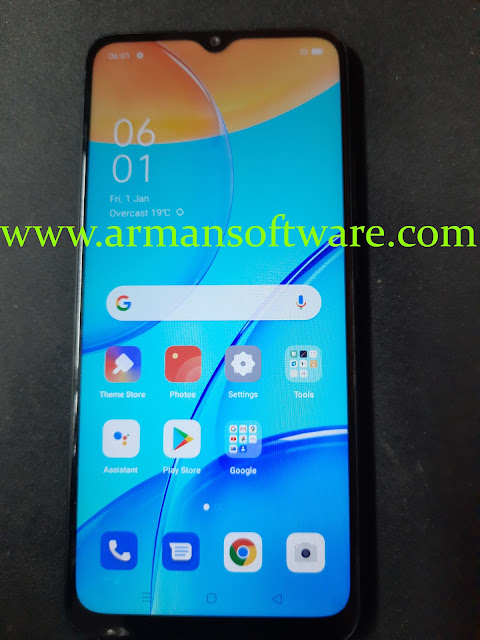 oppo a15 flash file without password