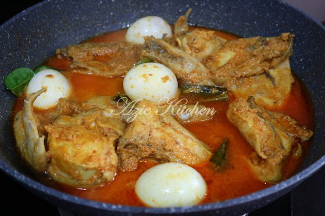 Kalio Ayam Masakan Minang Yang Sedap - Azie Kitchen