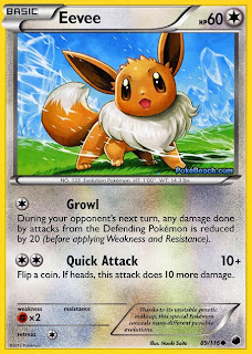 Eevee Plasma Freeze Pokemon Card