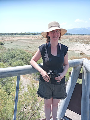 Jennifer at Schinias National Park