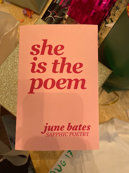 She is the Poem - the birthday book Aunt Emily got her.